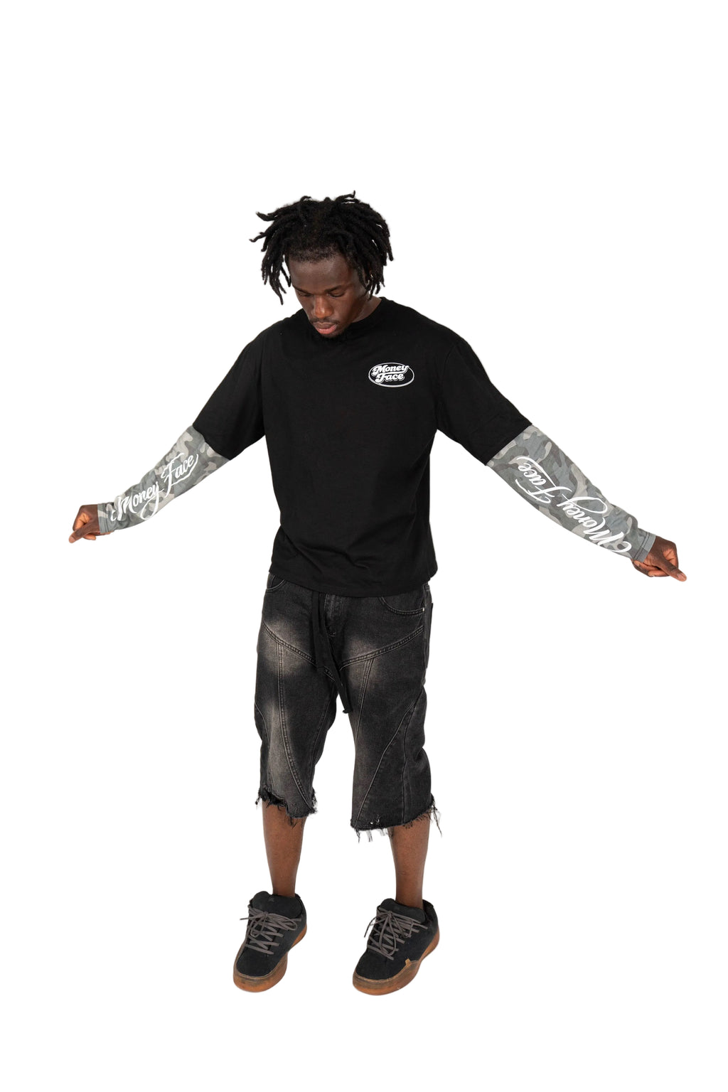 DOUBLE LAYER CAMO LONGSLEEVE